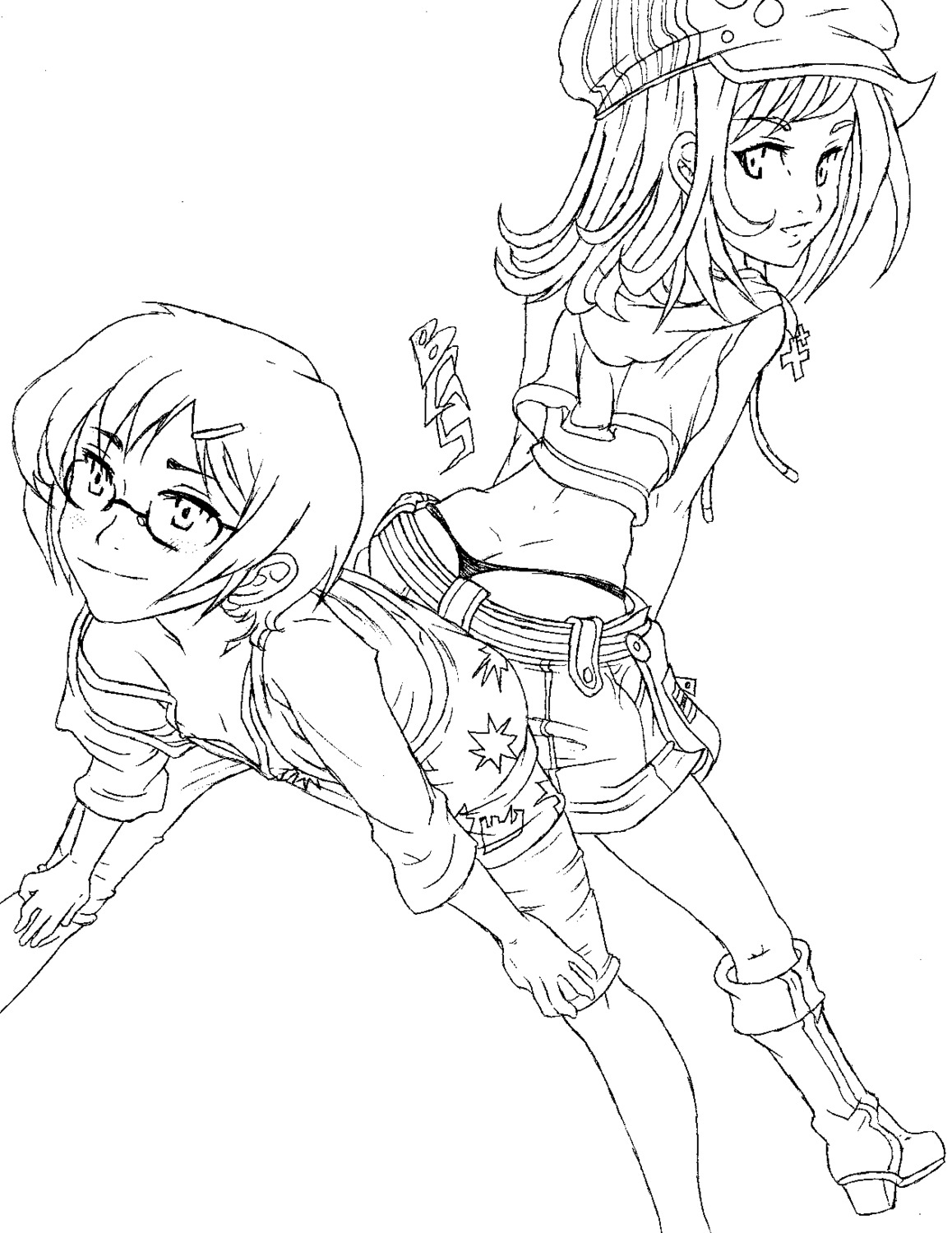 bcs breasts eri_(twewy) female rg_shiki rule34 shiki_misaki straight_hair the_world_ends_with_you