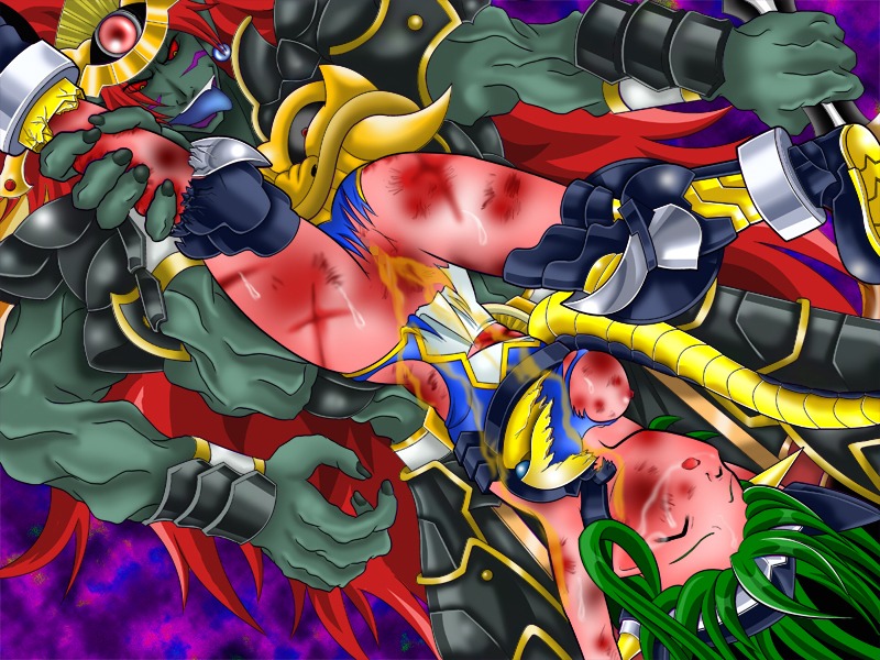 censored clothing female mitakaryona peeing polaris_(shinrabanshou) rule34 shinrabanshou tagme violence