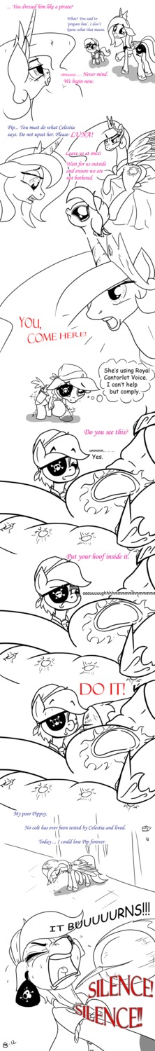 alicorn earth_pony equine female feral friendship_is_magic gavalanche horse male my_little_pony pipsqueak_(mlp) pony princess_celestia_(mlp) princess_luna_(mlp) rule34 smooth_skin