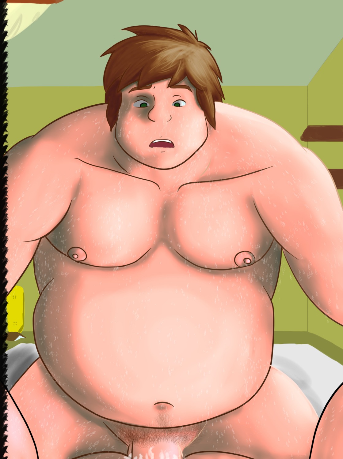 bear-kun chaotic fat fat_male male male_focus peyton_rosen rule34 solo_focus tagme