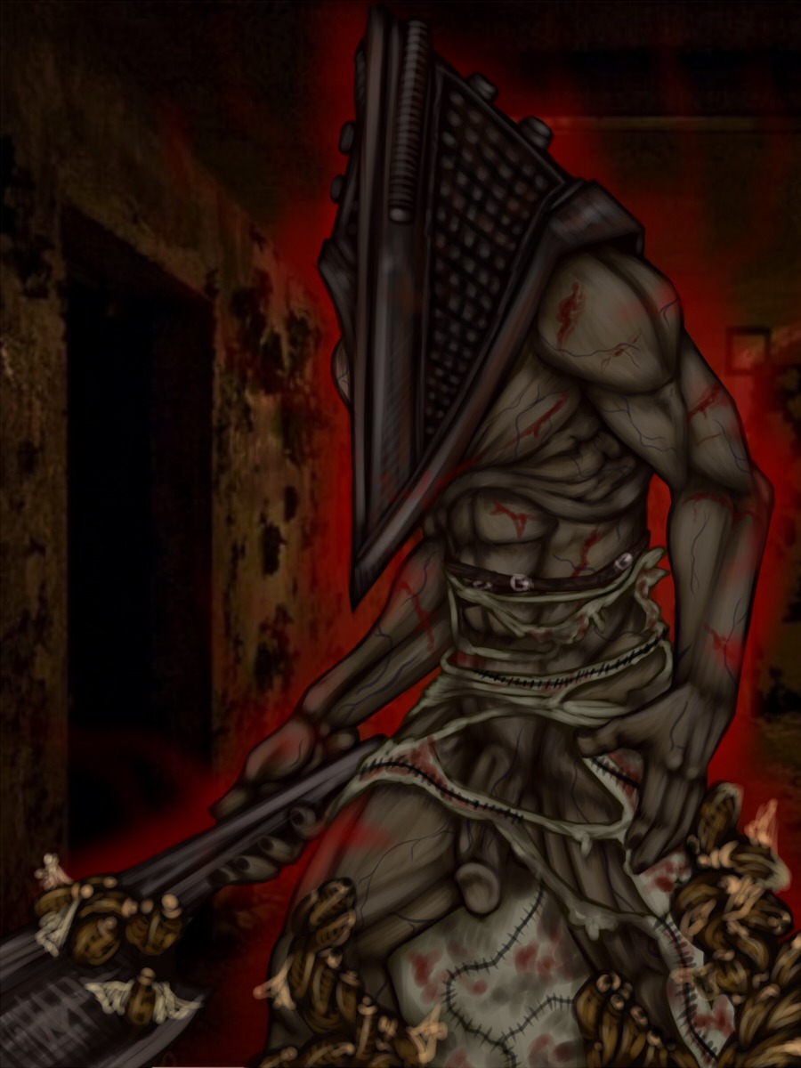 male male_only pyramid_head rule34 silent_hill silent_hill_(film) solo tagme