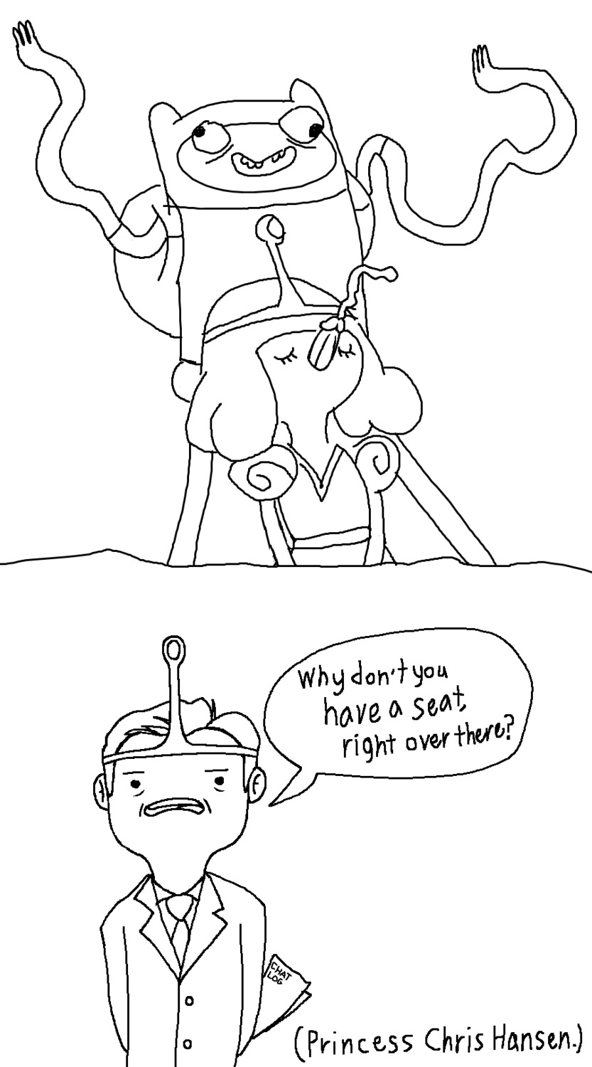 adventure_time cartoon_network chris_hansen female finn_the_human princess_bubblegum rule34 tagme