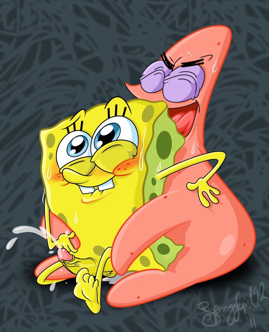 2011 2boys anal_penetration anal_sex anthro anthro_on_anthro aplysina_fistularis ass biting_own_lip blue_eyes blush buckteeth closed_eyes cum cum_in_anus cum_while_penetrated duo echinoderm ejaculation erection foreskin furry furry_male furry_only gay gay_sex genitals holding_hand interspecies male male/male male_only marine mouth_open multiple_males nickelodeon nude orgasm_face patrick_star penis penis_in_anus pink_body pleasure_face purple_eyelids retracted_foreskin reverse_cowgirl_position rule34 sea_sponge sex sitting_on_penis smooth_skin spongebob_squarepants spongebob_squarepants_(character) starfish sweat tagme uncircumcised yaoi yece yellow_body