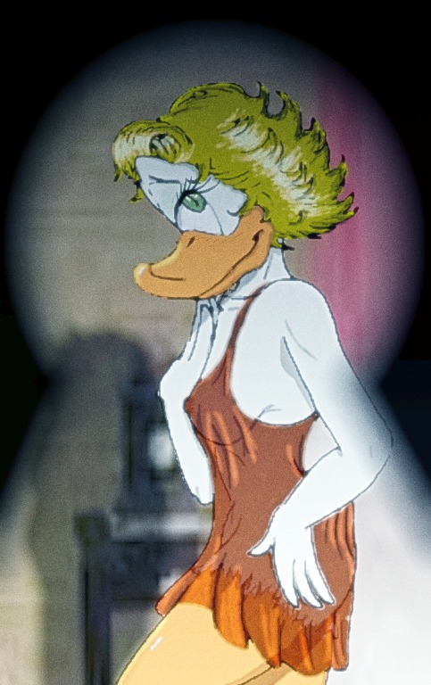 anthro avian bird disney duck ducktales female glittering_goldie goldie_o'gilt moltsi nipples rule34 tagme
