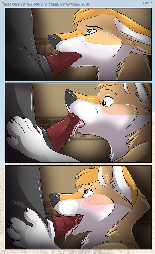 2010 animal_genitalia animal_penis anthro anubian_jackal anubis blush bodily_fluids canid canine canine_genitalia canine_penis canis comic cum deity duo e621 egyptian egyptian_mythology erection fellatio fennec_fox forced fox genital_fluids genitals hieroglyphic_text jackal joshua-fennec knot licking male male/male male_penetrated male_penetrating male_penetrating_male mammal middle_eastern_mythology multiple_scenes mythology nude offering_to_the_gods oral oral_penetration penetration penile penis penis_lick rape rarakie sex tongue tongue_out true_fox