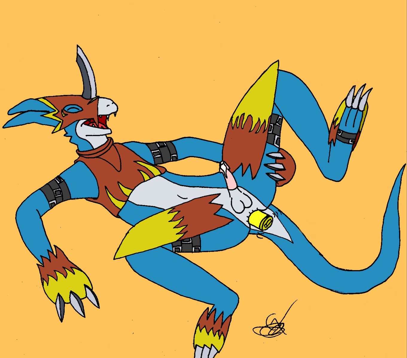 digimon flamedramon male male_only rule34 tagme