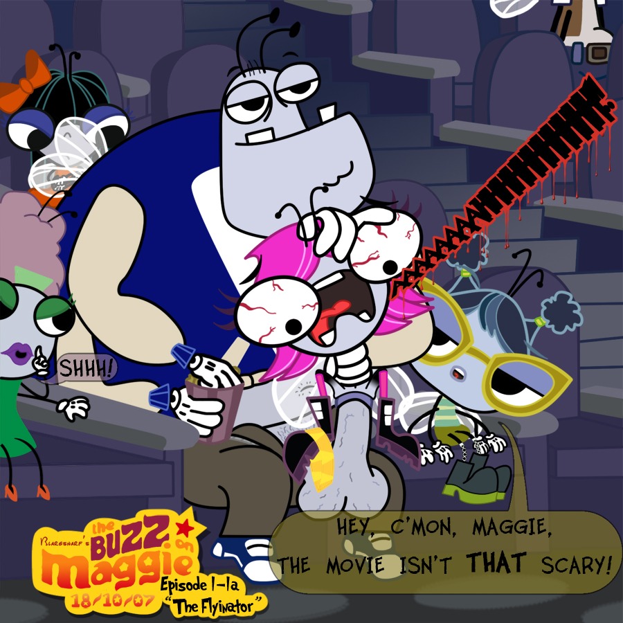 2007 accurate_art_style anal anal_penetration anal_sex anthro background_characters balls big_balls big_penis blargsnarf disney female fly george_(the_buzz_on_maggie) insect insect_girl insect_wings maggie_pesky male male/female male_penetrating_female penis rape rayna_cartflight rule34 sex size_difference straight tagme testicles the_buzz_on_maggie