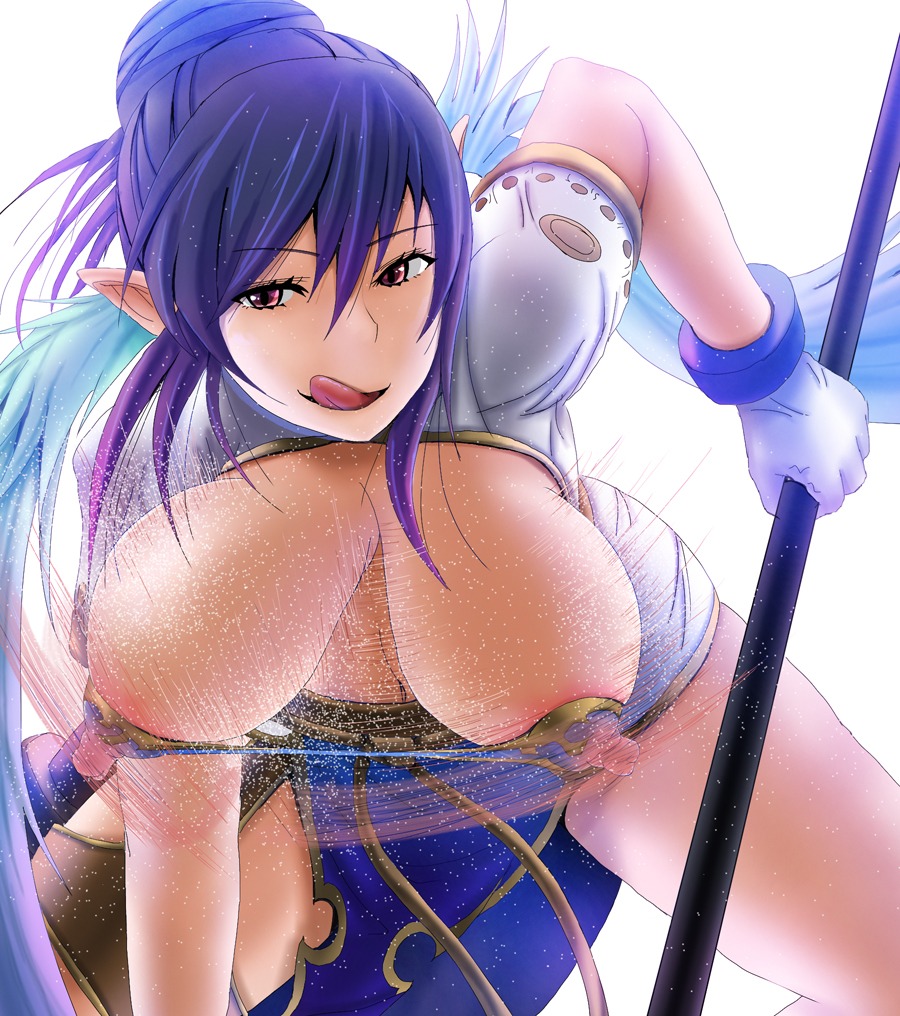 1girls elf female judith_(tales) rule34 tagme taguchi_takahiro tales_of_(series) tales_of_vesperia