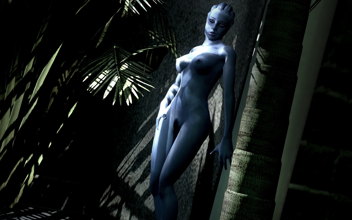 3d asari female liara_t'soni mass_effect rule34