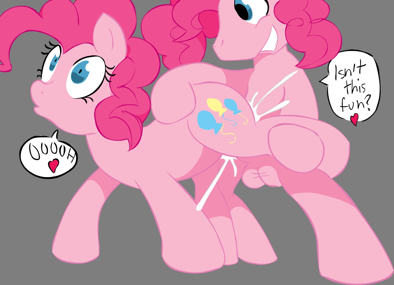 boggle earth_pony equine female feral feral_on_feral friendship_is_magic futanari horse intersex my_little_pony pink_hair pinkie_pie_(mlp) pony rule34 rule_63 smooth_skin sweethd