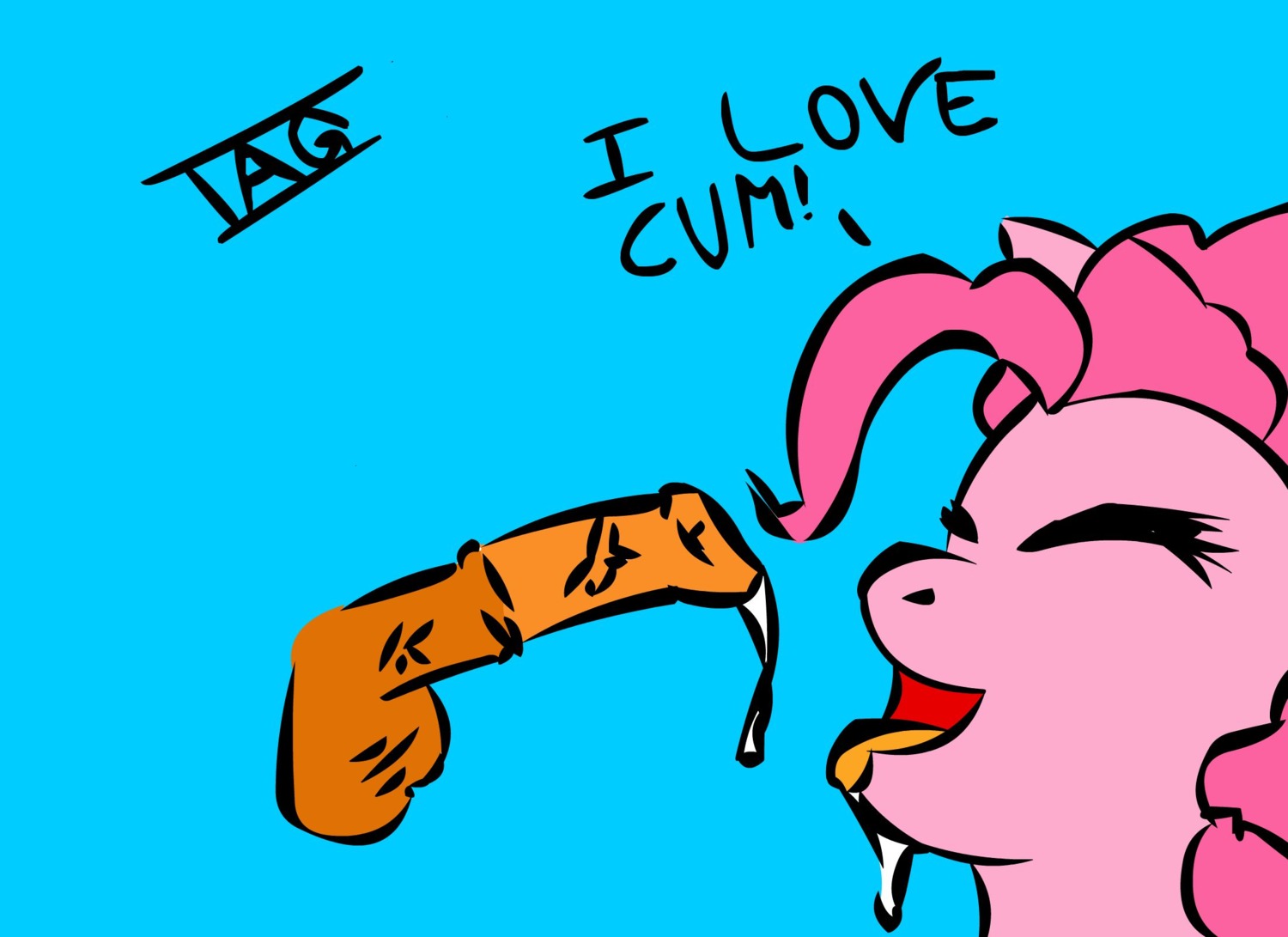 earth_pony equine female feral friendship_is_magic horse male my_little_pony pink_hair pinkie_pie_(mlp) pony rule34 straight_hair tagme theaverageginger