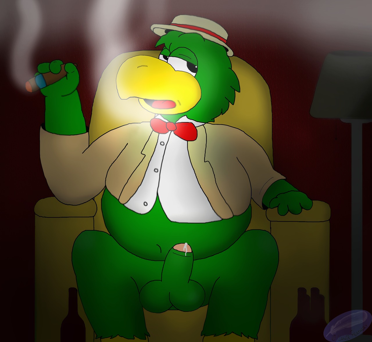disney jose_carioca male male_only penis rule34 saludos_amigos tagme the_three_caballeros