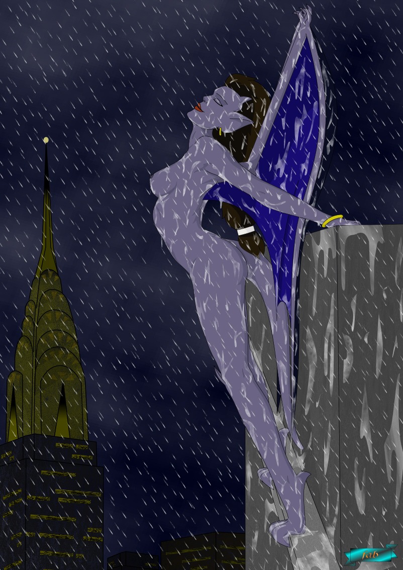 angela_(gargoyles) disney fab3716 female gargoyles nipples rule34 tagme