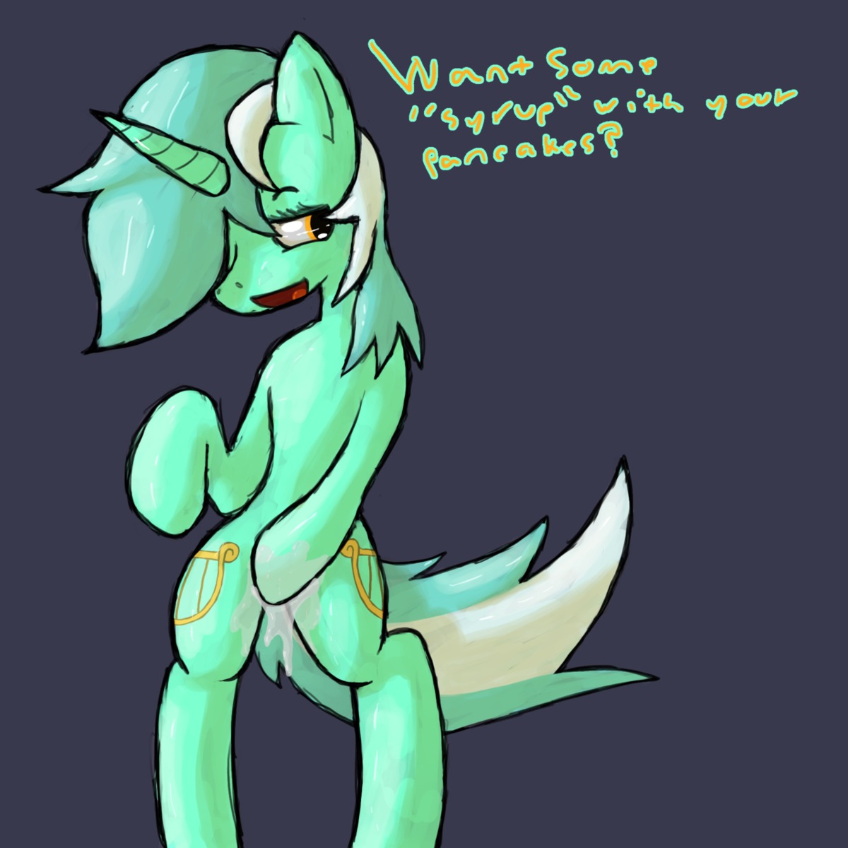 bronymirage cutie_mark equine female friendship_is_magic lyra_heartstrings_(mlp) my_little_pony mythological_creature mythological_equine mythology rule34 smooth_skin tagme tail unicorn