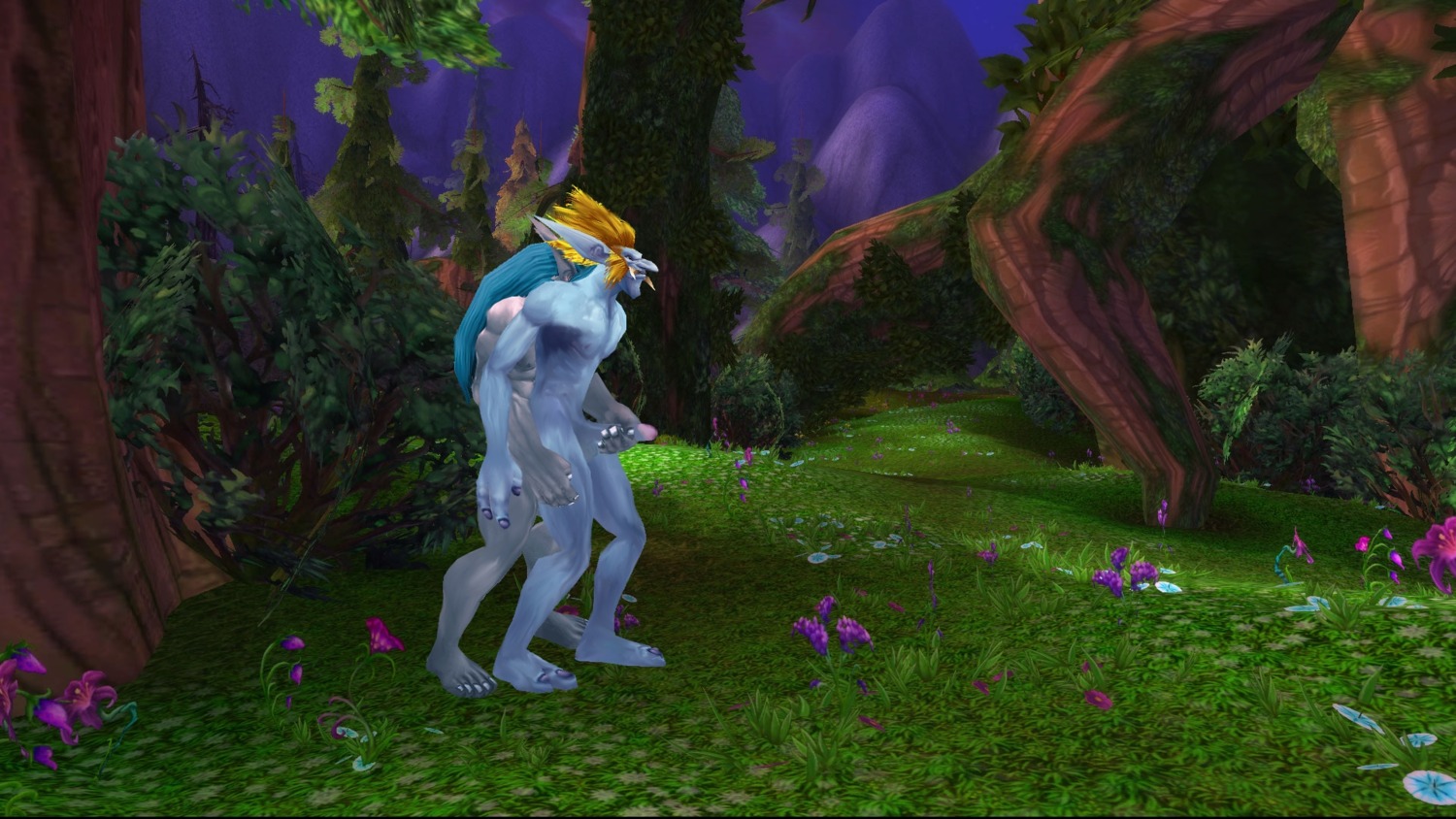 2boys 3d anthro anthro_male anthro_only artist_request elf elf_male forest garry's_mod male male_only multiple_boys multiple_males nature night_elf rule34 troll troll_(warcraft) troll_male warcraft world_of_warcraft