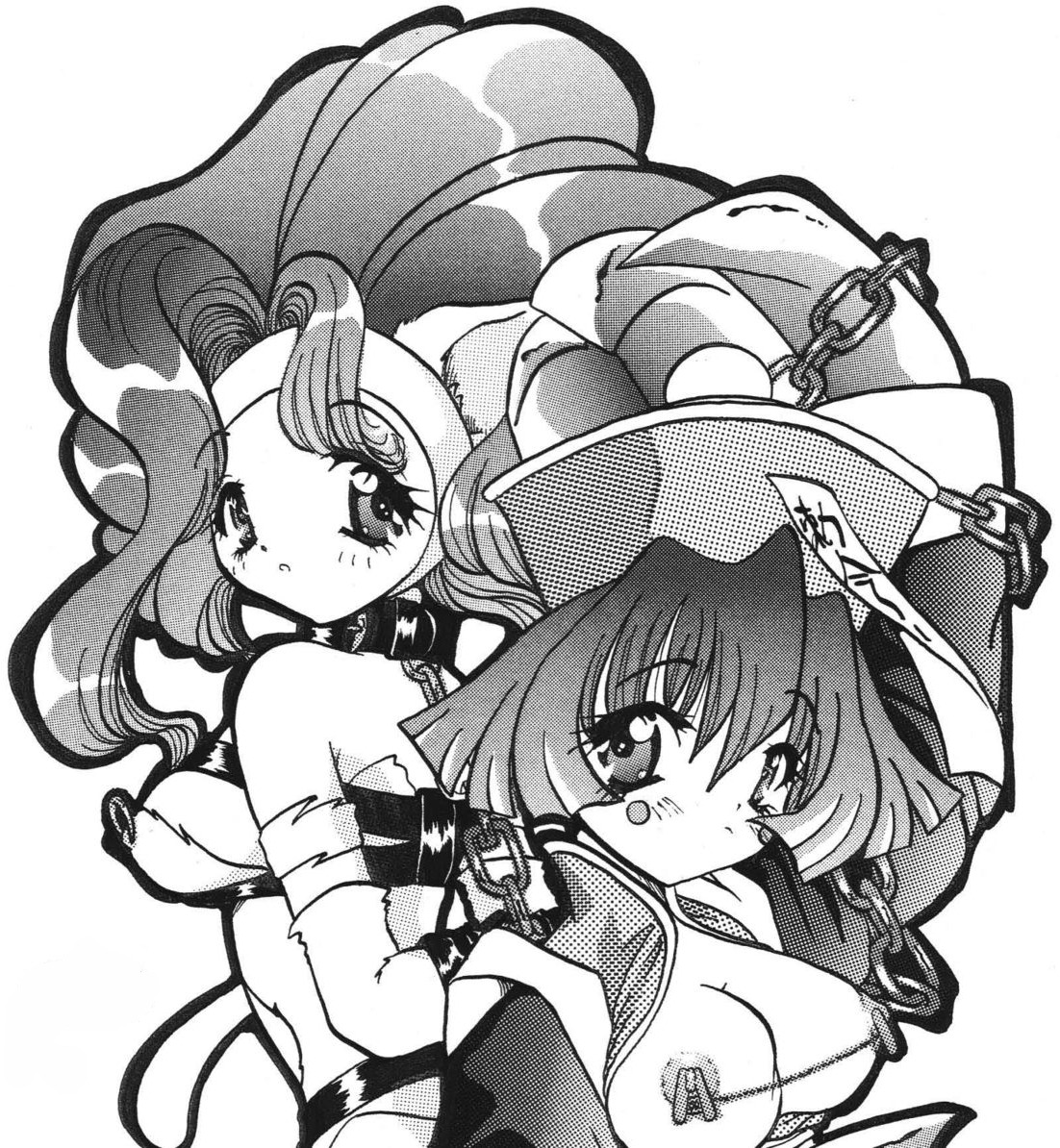 artist_request bondage breasts capcom cat_girl catgirl chains clothing collar darkstalkers felicia felicia_(darkstalkers) female hsien_ko jiangshi lei-lei lei_lei medium_breasts monochrome nipples rule34 small_breasts tagme