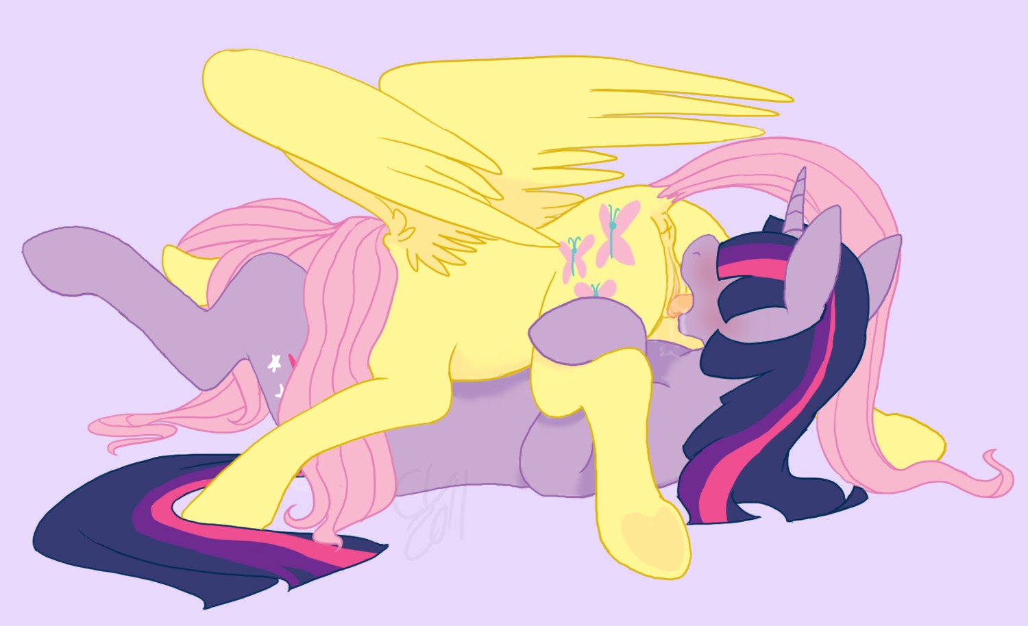2011 69_position anus blush bodily_fluids cartoonlion cunnilingus cutie_mark duo e621 equid equine feathered_wings feathers female female/female feral feral_on_feral fluttershy_(mlp) friendship_is_magic fur genital_fluids genitals hair hair_over_eye hasbro hi_res horn intraspecies licking mammal multicolored_hair my_little_pony mythological_creature mythological_equine mythology one_eye_obstructed oral pegasus pink_hair purple_body purple_fur purple_hair quadruped sex simple_background spread_legs spreading tail tongue tongue_out twilight_sparkle_(mlp) two_tone_hair unicorn vaginal vaginal_fluids vulva wing_boner wings yellow_body yellow_feathers