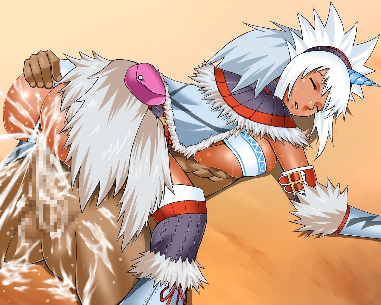 cum female kirin_(armor) monster_hunter rule34 tagme