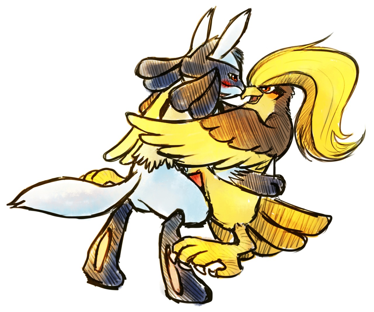 2012 anthro avian bird canine female feral haychel lucario male nintendo penetration pidgeot pokemon pokemon_(species) pussy red_eyes rule34 shiny_pidgeot shiny_pokemon straight vaginal_penetration