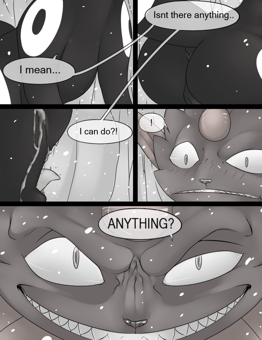 anus bodily_fluids butt cave comic crying dialogue digital_drawing_(artwork) digital_media_(artwork) duo e621 eeveelution english_text female feral generation_2_pokemon generation_4_pokemon genitals greyscale male monochrome nintendo pokemon pokemon_(species) rape_face shaded soft_shading speech_bubble tderek99 tears teeth text umbreon vulva weavile