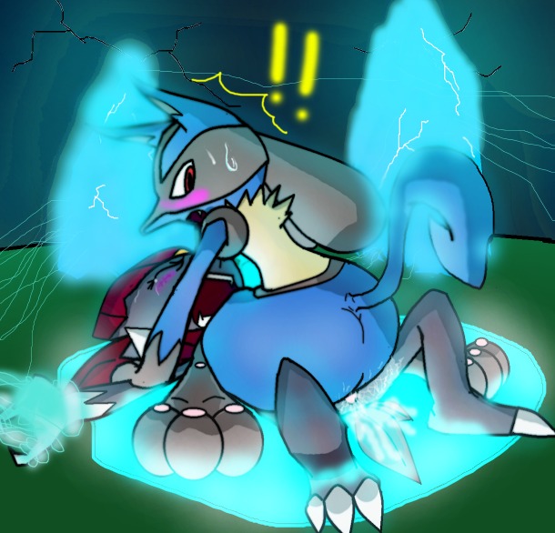 2012 ambiguous_gender anthro bdsm black_body black_fur blue_body blue_fur bluelulucario blush bodily_fluids bound canid canine cowgirl_position crying cum cum_inside duo e621 embarrassed eyes_closed forced from_front_position fur generation_4_pokemon genital_fluids grandfathered_content looking_back lucario male male/ambiguous mammal nintendo on_bottom on_top pinned pokemon pokemon_(species) rape red_eyes sex straddling tears water weavile yellow_body yellow_fur