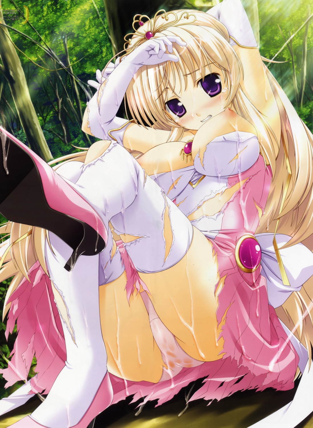 cum female fixed nipples oppai panties rule34 tagme thighhighs torn_clothes yukirin