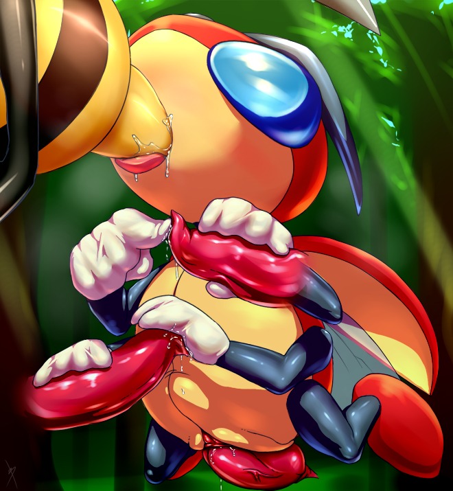 anthro arthropod bamia beedrill bodily_fluids deep_throat digital_media_(artwork) disembodied_penis e621 erection fellatio female gangbang generation_1_pokemon generation_2_pokemon genital_fluids genitals group group_sex handjob hymenopteran insect insect_wings ledian male male/female male_penetrating nintendo oral oral_penetration penetration penile penis pokemon pokemon_(species) sex solo_focus tapering_penis vaginal vaginal_fluids vaginal_penetration vulva wings