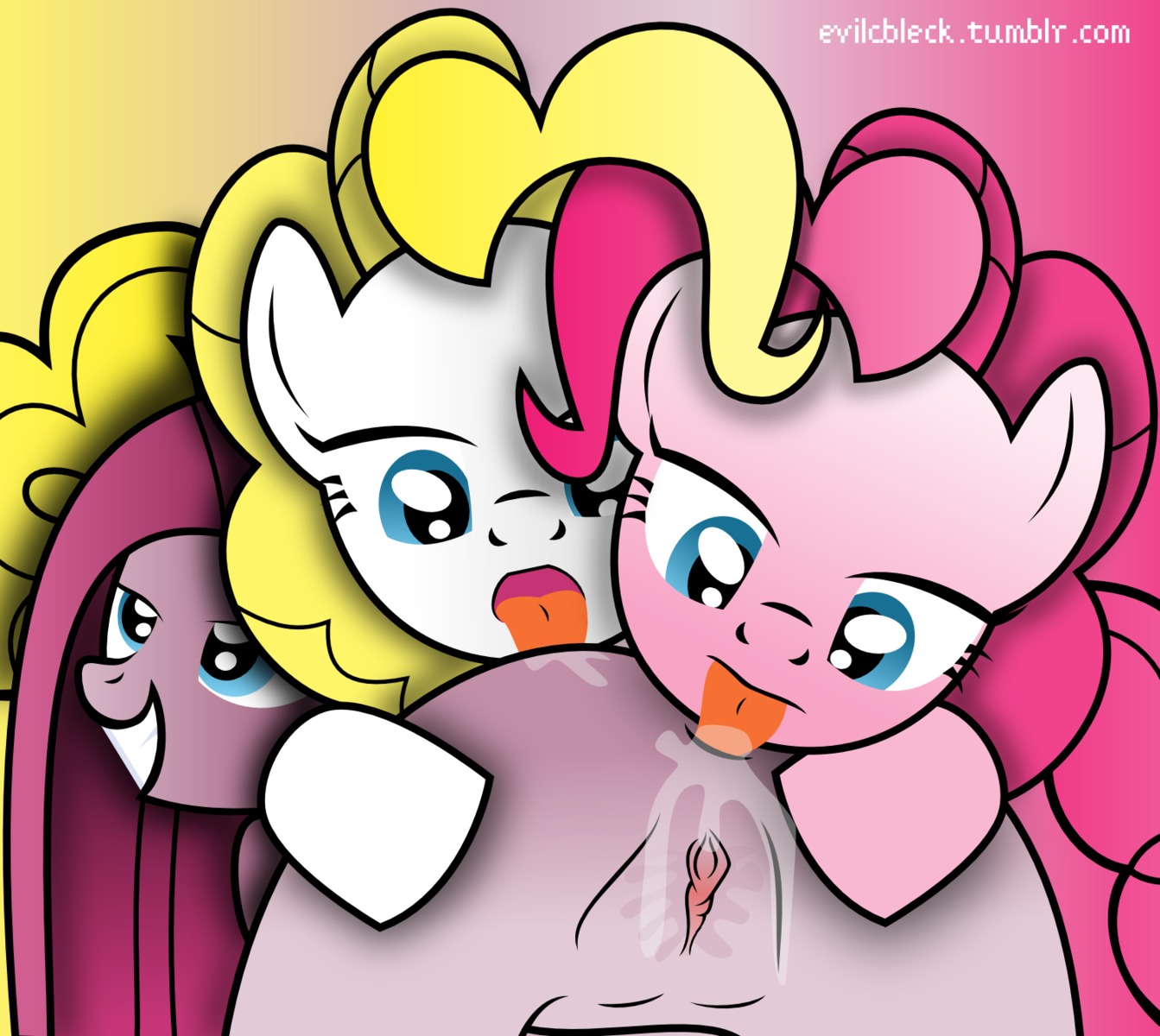 anal anus e621 earth_pony equid equine female female/female feral friendship_is_magic group hasbro hi_res horse licking mammal mlp_g1 mrcbleck my_little_pony my_little_pony_'n_friends oral past_meets_present pinkamena_(mlp) pinkie_pie_(mlp) pony pre-g4 rimming selfcest sex square_crossover surprise_(pre-g4) tongue tongue_out