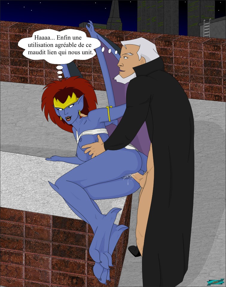 3_toes 3d_(artwork) 3d_background armlet beard biped black_clothing black_jacket black_topwear blue_body blue_nipples blue_skin bottomless breasts butt cement city cityscape clothed clothing clothing_lift coat crown demona_(gargoyles) digital_media_(artwork) disney duo e621 ear_piercing erection fab3716 facial_hair feet female female_penetrated french_text fucked_silly gargoyle gargoyles genitals hair headgear human human_on_humanoid humanoid humanoid_pointy_ears interspecies irl_trace jacket ladder lips lying macbeth male male/female male_penetrating male_penetrating_female mammal membrane_(anatomy) membranous_wings mixed_media night nipples not_furry on_side outside penetration penile penile_penetration penis penis_in_vagina piercing pointy_ears red_hair red_lips rooftop sex shirt shirt_lift side_view sky star starry_sky tan_body tan_penis tan_skin tank_top text thought_bubble toes topwear torso_grab translated trenchcoat vaginal vaginal_penetration vulva white_clothing white_hair white_shirt white_topwear wings