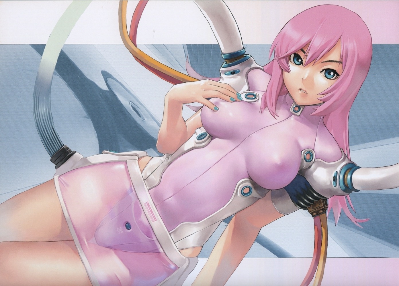 breasts female hakua_ugetsu rule34 see-through ugetsu_hakua wallpaper