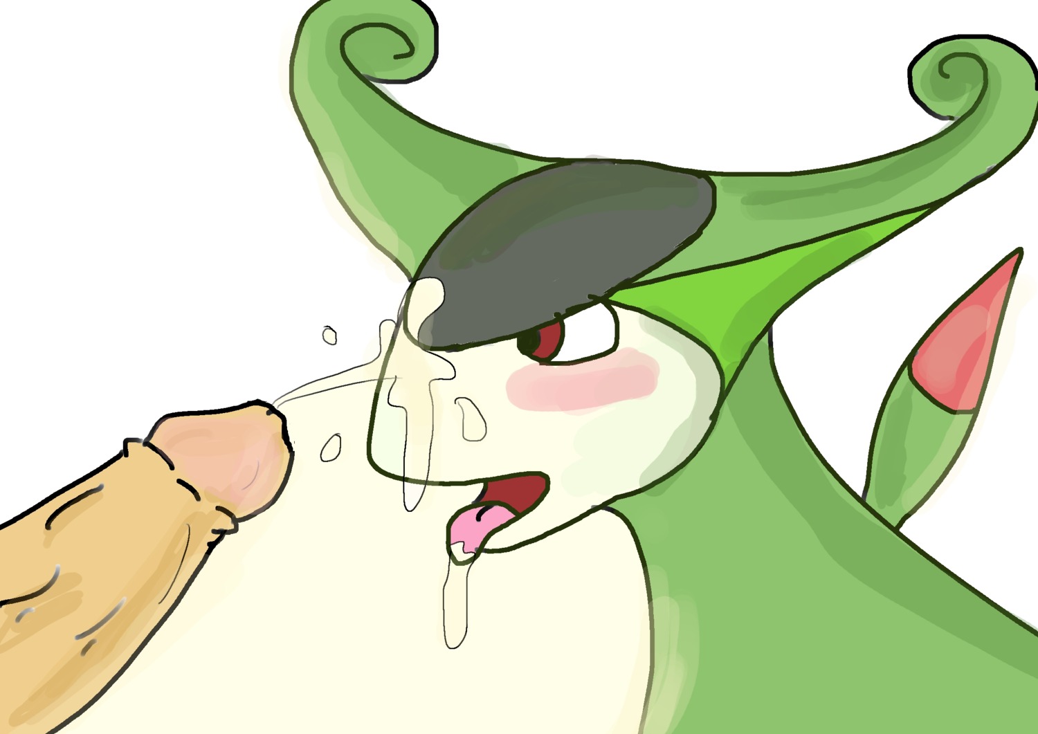 ambiguous_gender male pokemon pokemon_(species) rule34 tagme virizion