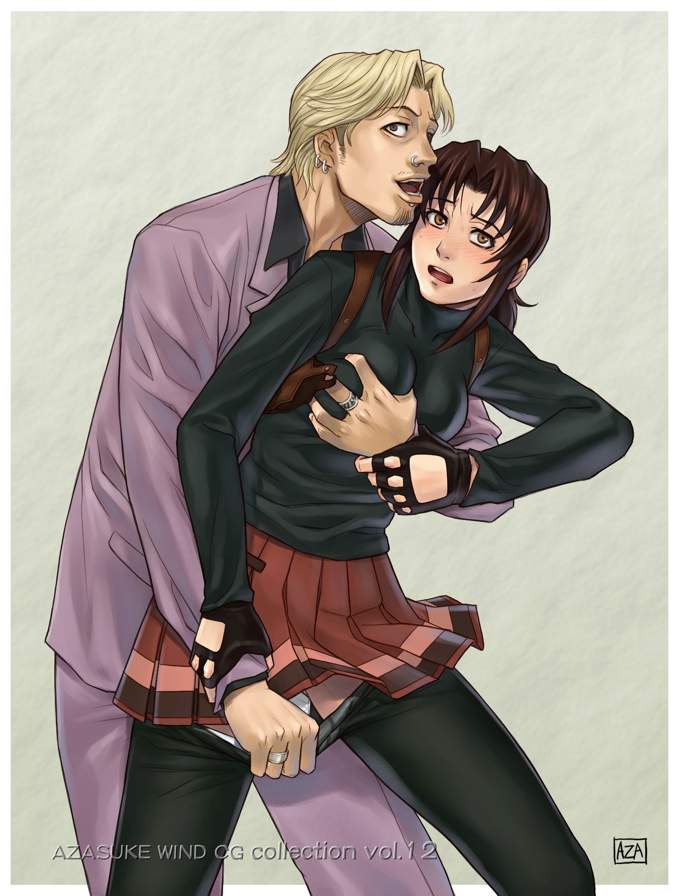 azasuke black_lagoon chaka female molestation revy rule34