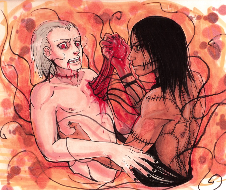 hidan kakuzu male male_only naruto naruto_(series) rule34 tagme