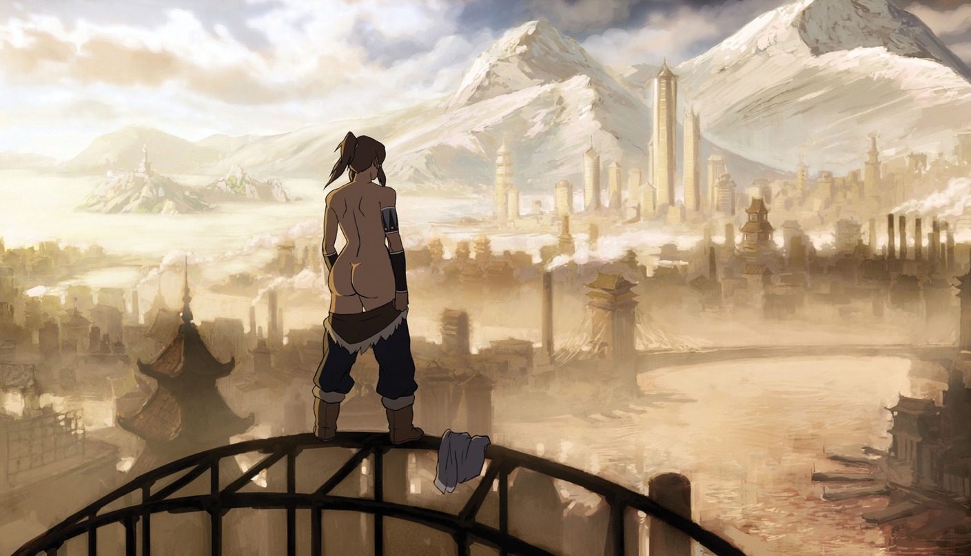 1girls avatar_legends avatar_the_last_airbender casual clothing dark-skinned_female dark_skin exhibitionism female female_only human korra mostly_nude nonsexual nonsexual_nudity public public_nudity rule34 solo straight_hair the_avatar the_legend_of_korra water_tribe