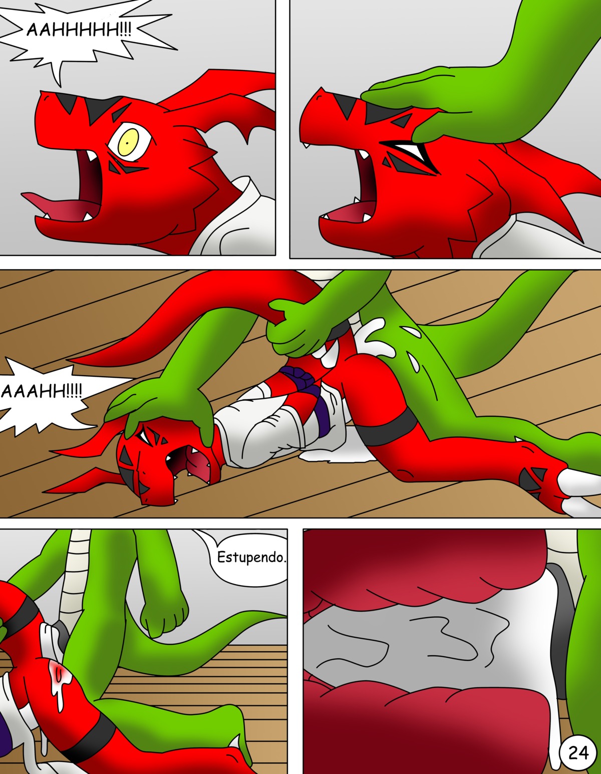absurd_res adolescent age_difference anal anal_penetration anthro bandai_namco black_penis bodily_fluids comic crocodile crocodilian crying cum cum_in_ass cum_inside dialogue digimon digimon_(species) digital_media_(artwork) dominant dragon duo e621 erection eyes_closed forced genital_fluids genitals guilmon hector21314 hi_res karate larger_dom male male/male male_penetrated male_penetrating male_penetrating_male multiple_scenes mythological_creature mythological_scalie mythology open_mouth orgasm penetration penis rape reptile scalie sex size_difference spanish_text tail tears text thick_penis translated violence young
