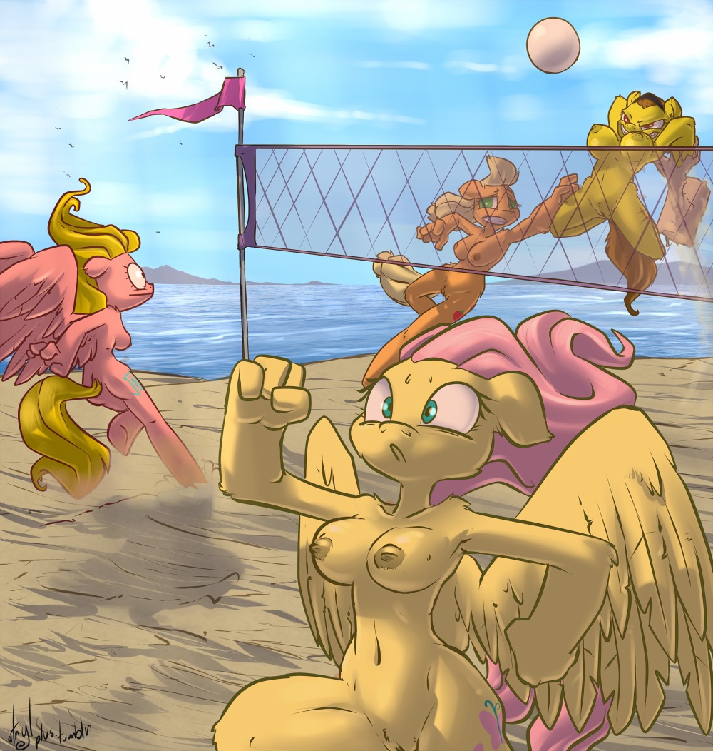 2012 4_fingers angry anthro anthrofied applejack_(mlp) areola atryl avian ball barefoot beach big_breasts bird blonde_hair blue_eyes bodily_fluids bouncing_breasts breasts brown_hair brown_tail butt casual_nudity clenched_teeth cloud cutie_mark day detailed_background digital_media_(artwork) e621 earth_pony equid equine eyebrows eyelashes feathered_wings feathers feet female fingers flag flag_(object) flag_on_structure fluffy fluffy_tail fluttershy_(mlp) friendship_is_magic fur genitals green_eyes group hair hammer hasbro holding_object hooves horse jumping long_hair mammal my_little_pony mythological_creature mythological_equine mythology navel net nipples nude nude_beach on_one_leg orange_body orange_fur orange_nipples outside pegasus pink_body pink_feathers pink_fur pink_hair pink_tail pony red_eyes running sand sea seaside shocked signature sky slim social_nudity sport standing sweat tail teeth tools volleyball volleyball_(ball) volleyball_net vulva water wide_hips wings yellow_body yellow_feathers yellow_fur yellow_nipples yellow_tail yellow_vulva