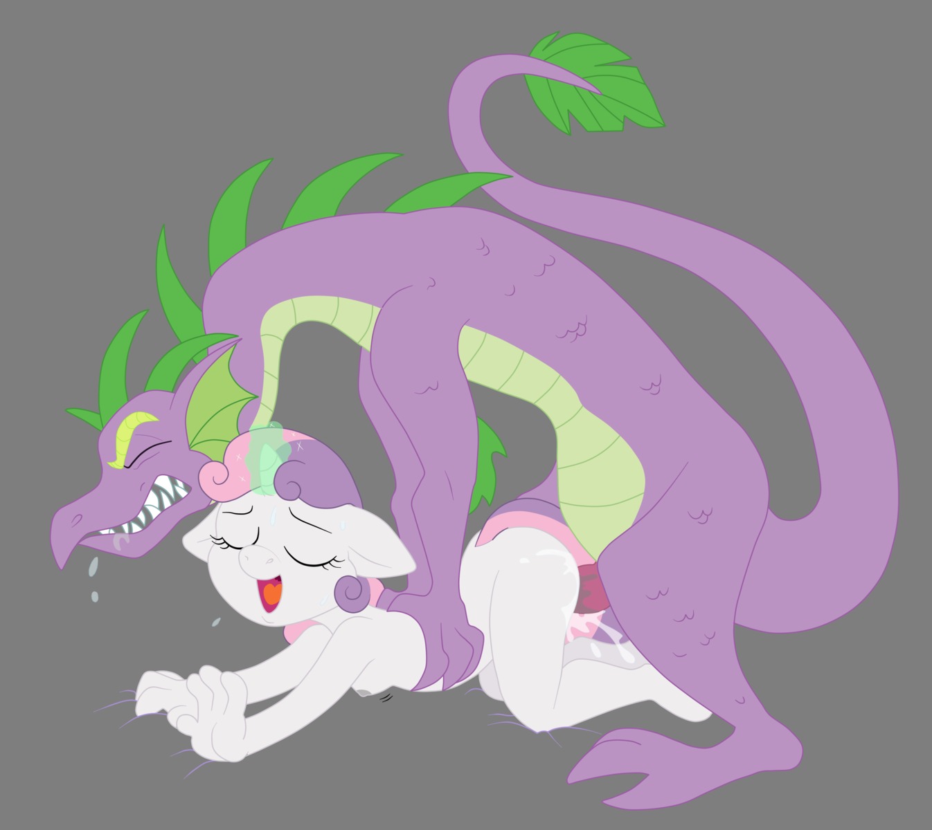 2013 absurd_res all_fours alpha_channel anthro anthro_on_anthro anthro_penetrated anthro_penetrating anthro_penetrating_anthro anthrofied artist_collaboration bodily_fluids brainsister cum cum_inside doggystyle dominant dragon duo e621 equid equine erection eyes_closed falord female female_penetrated friendship_is_magic from_behind_position genital_fluids genitals hair hasbro hi_res horn interspecies larger_dom larger_male loli male male/female male_penetrating male_penetrating_female mammal multicolored_hair my_little_pony mythological_creature mythological_equine mythological_scalie mythology nude open_mouth penetration penis purple_body purple_hair purple_scales scales scalie sex simple_background size_difference smaller_female smaller_penetrated spike_(mlp) spines sweetie_belle_(mlp) tail teeth tongue transparent_background two_tone_hair unicorn young young_anthro