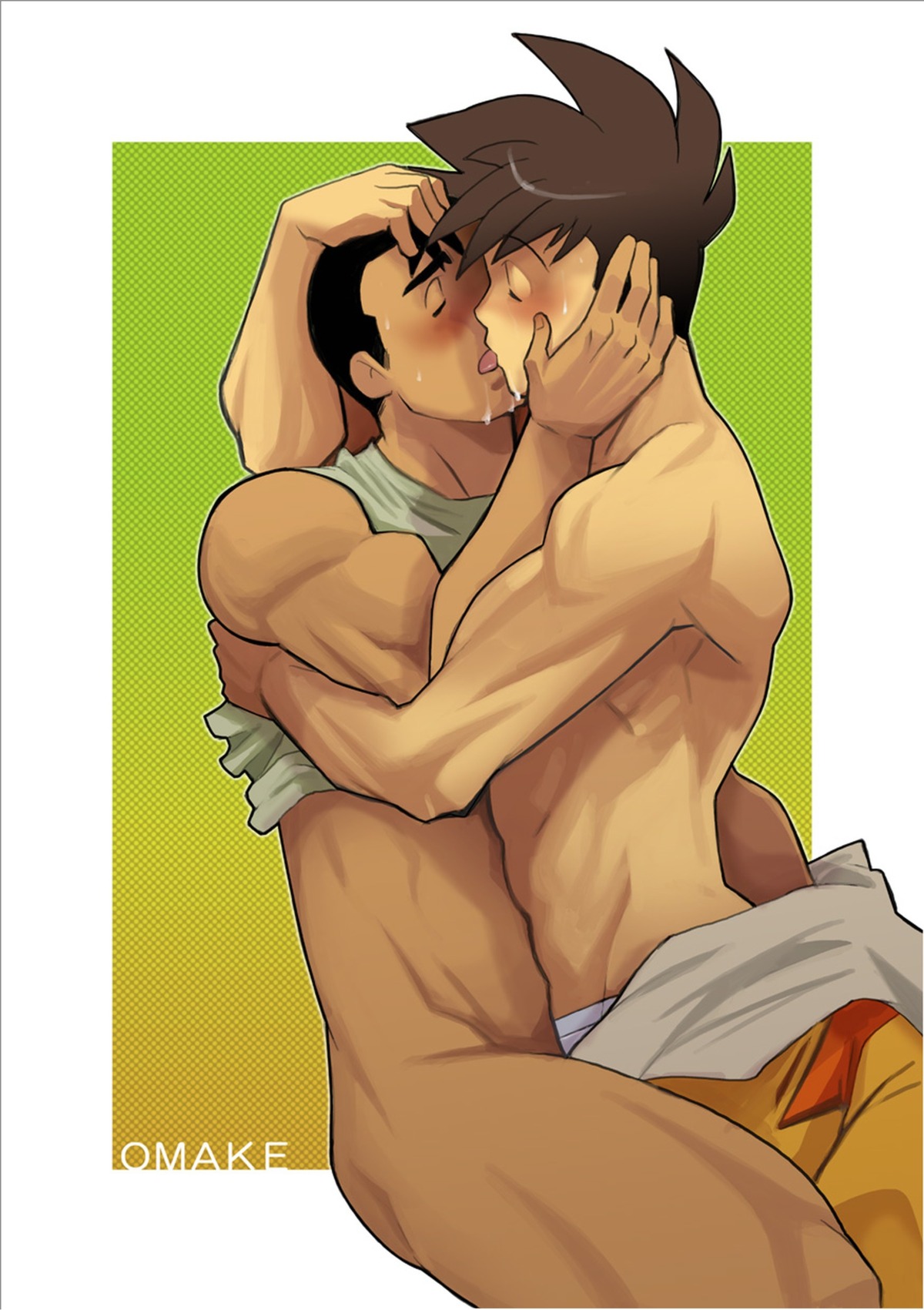 bara gay high_resolution male male_only muscles nakata rule34 shunpei shunpei_nakata soraou yaoi