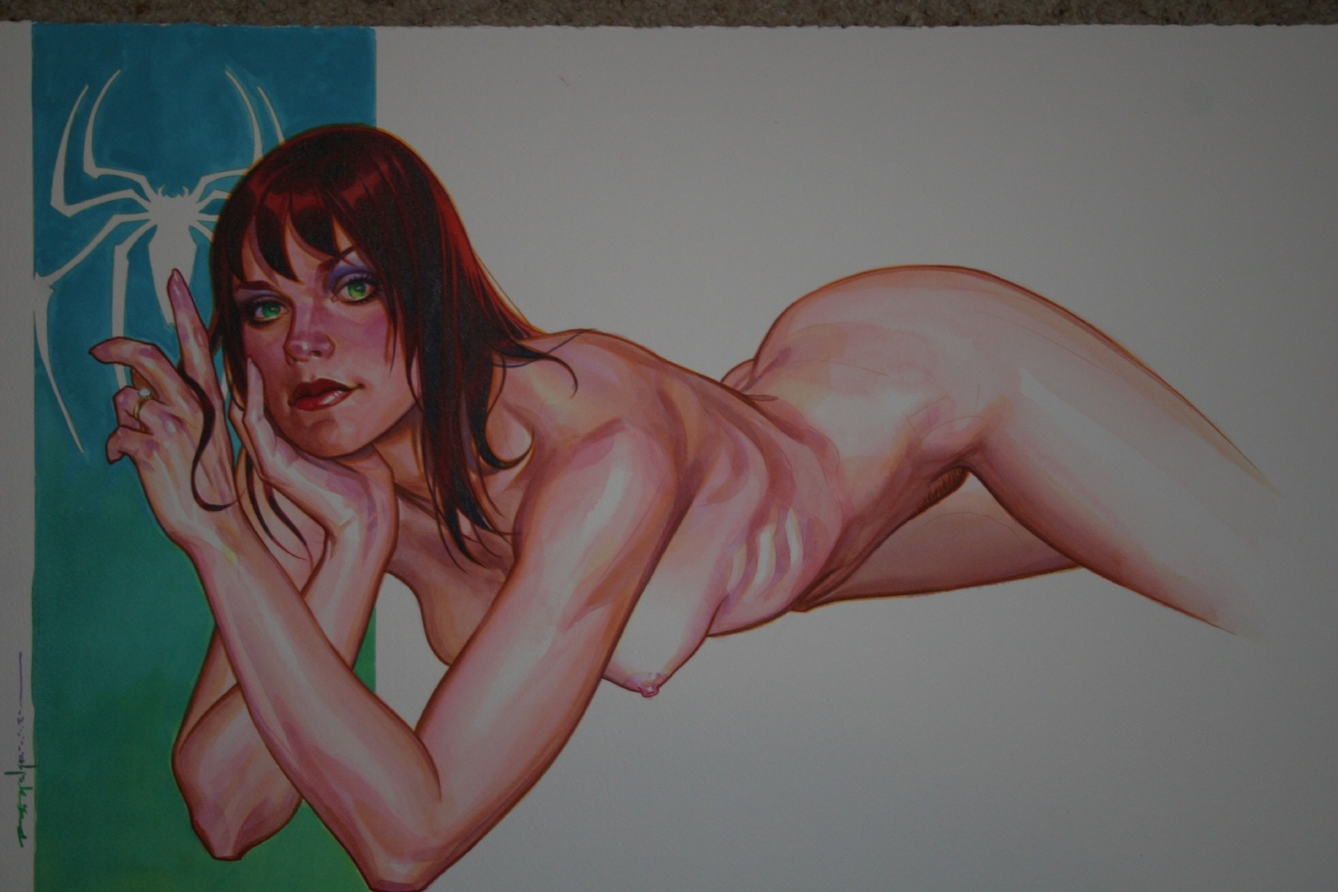 brian_stelfreeze female marvel marvel_comics mary_jane_watson rule34 spider-man_(series) straight_hair tagme