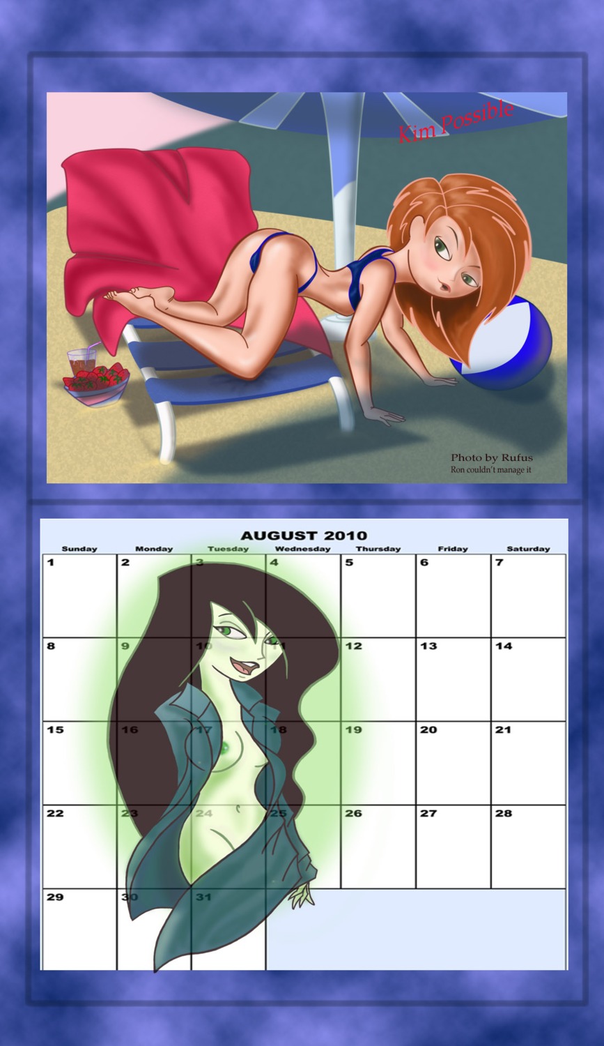 disney female female_only human kim_possible kimberly_ann_possible multiple_females multiple_girls nipples rule34 shego straight_hair tagme yumibow