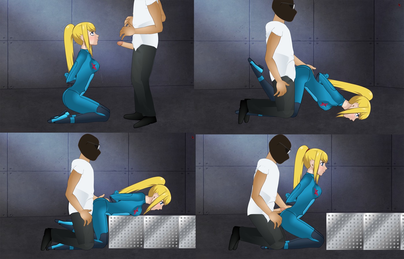 female human male metroid nintendo rule34 samus_aran straight tagme zero_suit