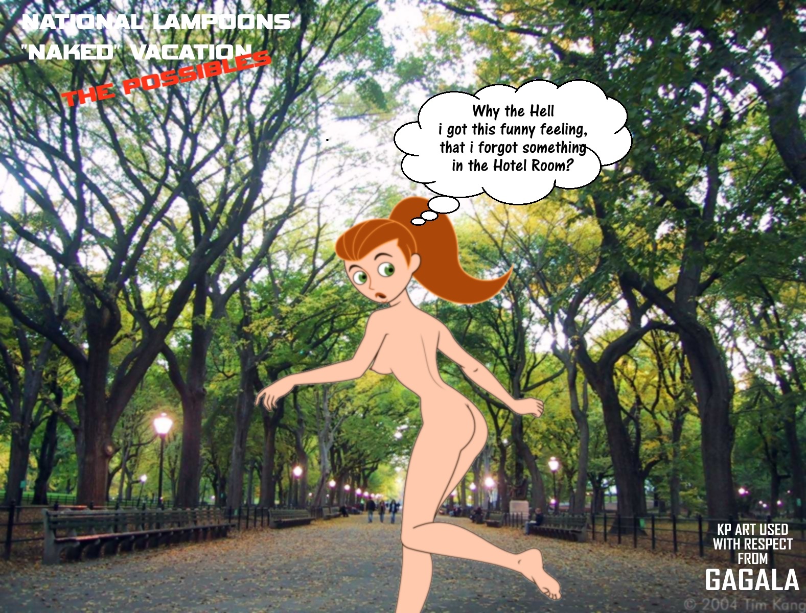 disney female female_only gagala human kim_possible kimberly_ann_possible nipples rule34 solo straight_hair tagme