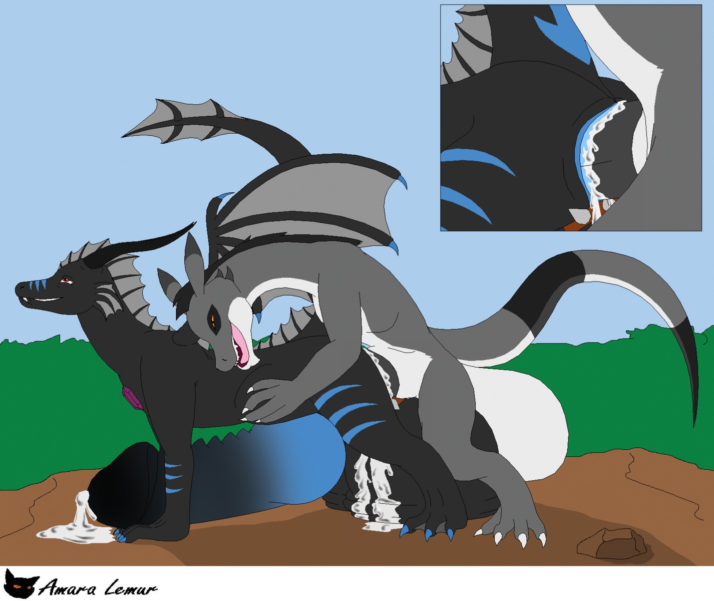amara_lemur anal anal_penetration balls big_balls big_penis bodily_fluids conditional_dnp digital_media_(artwork) dragon duo e621 erection feral feral_on_feral fucked_silly genital_fluids genitals hi_res huge_balls huge_penis hyper hyper_balls hyper_genitalia hyper_penis javeloz male male/male male_penetrated male_penetrating male_penetrating_male membrane_(anatomy) membranous_wings microsoft_paint_(artwork) mythological_creature mythological_scalie mythology nude penetration penis precum reptile scalie sex tail wings