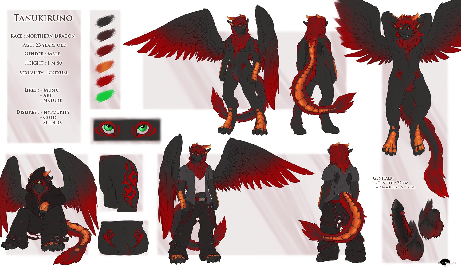 animal_genitalia anthro arms_above_head baggy balls barefoot belt biped bottomwear character_name chest_tuft clothed clothing color_swatch crotch_tuft digitigrade dragon e621 english_text erection feathered_dragon feathered_scalie feathered_wings feathers feet fluffy front_view fully_clothed fully_sheathed fur fur_tuft furgonomics furred_dragon furred_scalie genitals hoodie info jacket lying male model_sheet multiple_images multiple_poses mythological_creature mythological_scalie mythology neck_tuft non-mammal_balls northern_dragon nude off/on on_back pants paws penis plated_scales pose rear_view scales scalie shalinka sheath shirt solo spread_wings tail tail_tuft tanukiruno tapering_penis tattoo text topwear tuft turnaround unusual_anatomy unusual_genitalia unusual_penis wings