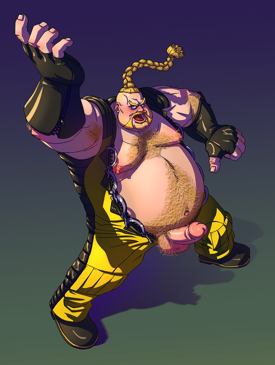 balls blonde blonde_hair blonde_pubic_hair chubby chubby_male erection fat fat_male hairy hairy_balls hairy_male hedrus kenzie_lamar male male_only nipples obese obese_male overweight overweight_male rufus_(street_fighter) rule34 straight_hair street_fighter street_fighter_iv tagme unzipped unzipped_bodysuit