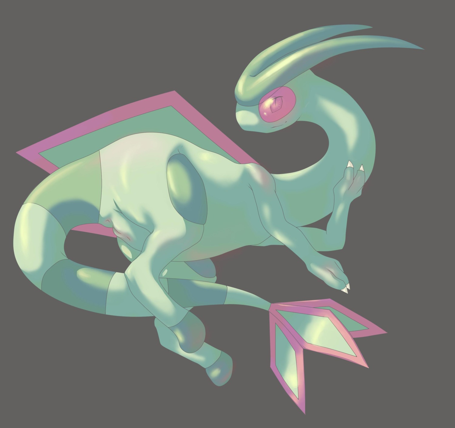 9_6 anus blush claws digitigrade e621 female feral flygon generation_3_pokemon genitals hi_res membrane_(anatomy) membranous_wings nintendo pokemon pokemon_(species) solo tail vulva wings