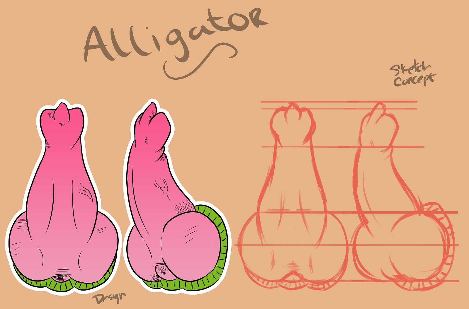 alligator alligatorid anatomically_correct anatomically_correct_cloaca anatomically_correct_genitalia anatomically_correct_penis animal_genitalia animal_penis cloaca cloacal_penis cloacal_rectum crocodilian crocodilian_penis disembodied_penis e621 erection genital_shot genitals hi_res kaiza_teira male outline penis penis_shot reptile scalie solo