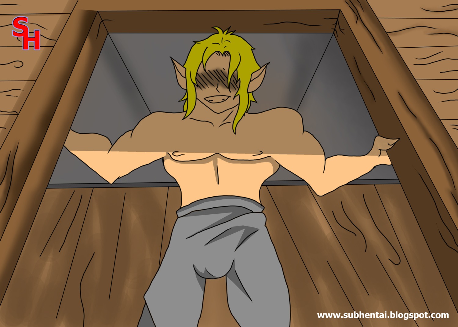 color elf male male_only rule34 solo subhentai tagme