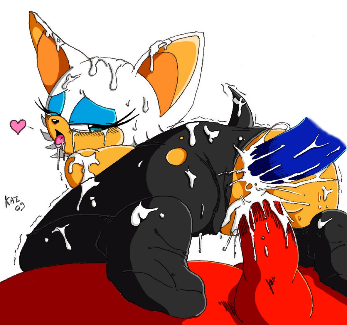 anal anal_penetration anthro bat blue_eyeshadow blue_penis bodily_fluids bodily_fluids_from_ass bodily_fluids_from_pussy bodily_fluids_in_ass bodily_fluids_in_pussy butt clothed clothed_sex clothing cum cum_covered cum_from_ass cum_from_vagina cum_in_ass cum_in_vagina cum_inside cum_on_butt cum_on_clothing cum_on_face cum_on_feet cum_on_leg cum_on_leggings cum_on_legwear cum_on_tail cum_release cum_splatter disembodied_penis double_penetration e621 echidna ejaculation erection eulipotyphlan excessive_cum excessive_genital_fluids eyeshadow feet female genital_fluids genitals group group_sex half-closed_eyes heart_symbol hedgehog kaz- knuckles_the_echidna leggings legwear makeup male male/female mammal messy monotone_genitals monotone_penis monotreme narrowed_eyes orgasm penetration penile penile_penetration penis penis_in_ass penis_in_vagina red_penis rouge_the_bat sega sex solo_focus sonic_the_hedgehog sonic_the_hedgehog_(series) tail threesome torn_clothing trio vaginal vaginal_penetration