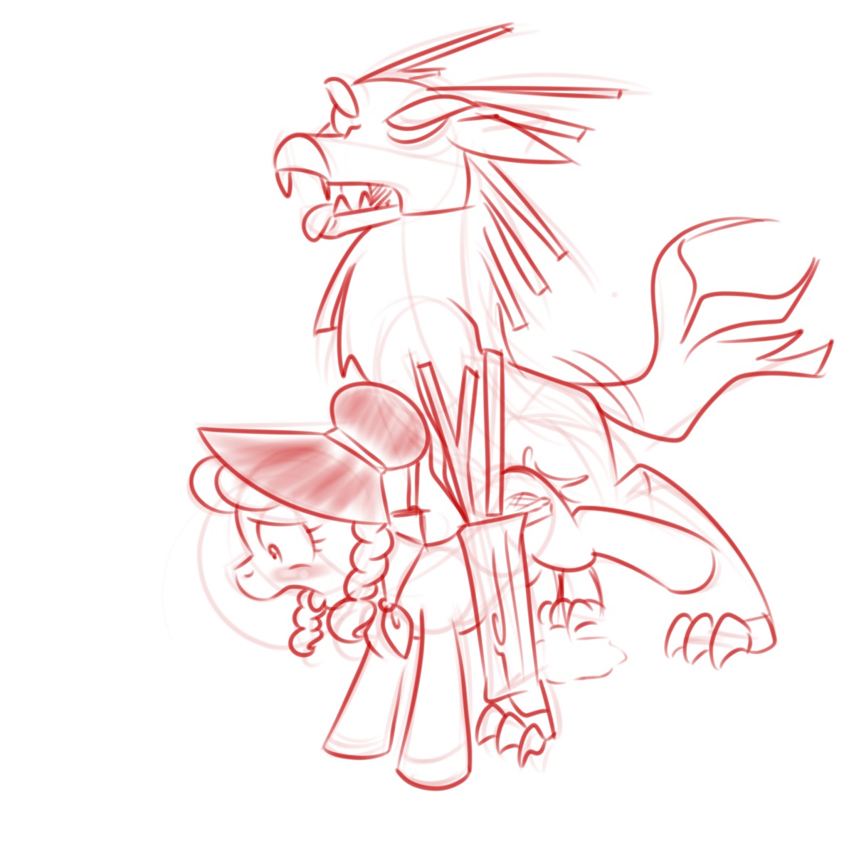 canine cum earth_pony equine female feral friendship_is_magic granny_smith_(mlp) granny_smith_(young) hasbro horse kloudmutt male mlp_g4 my_little_pony pony rule34 sex straight_hair timberwolf timberwolf_(mlp) wolf